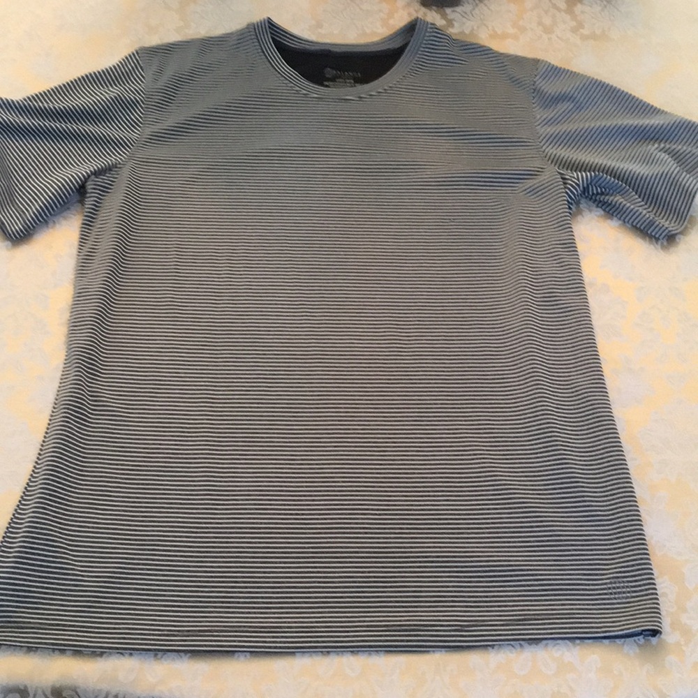 Balance Collection Dry-Wik Performance striped tee NEW - Picture 2 of 7